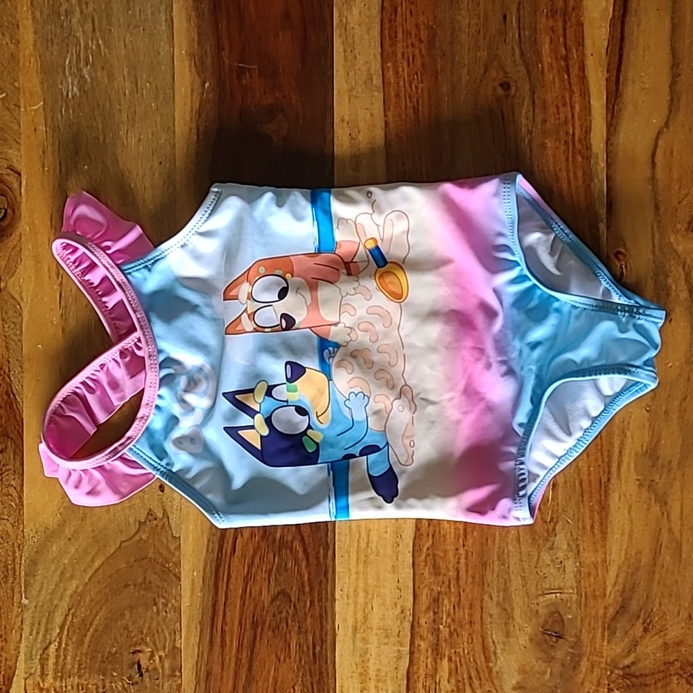 Bluey Swimsuit 4T girls